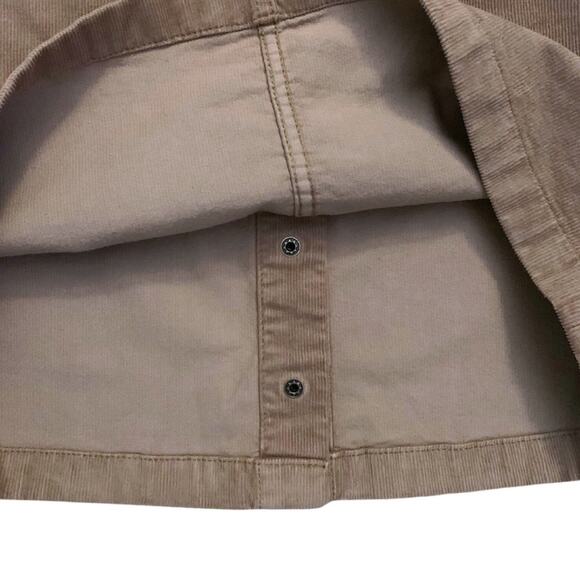 Tory Burch Beige Brown Tan Lucitano Skirt Corduroy Size 8 Short Mini - Picture 7 of 9